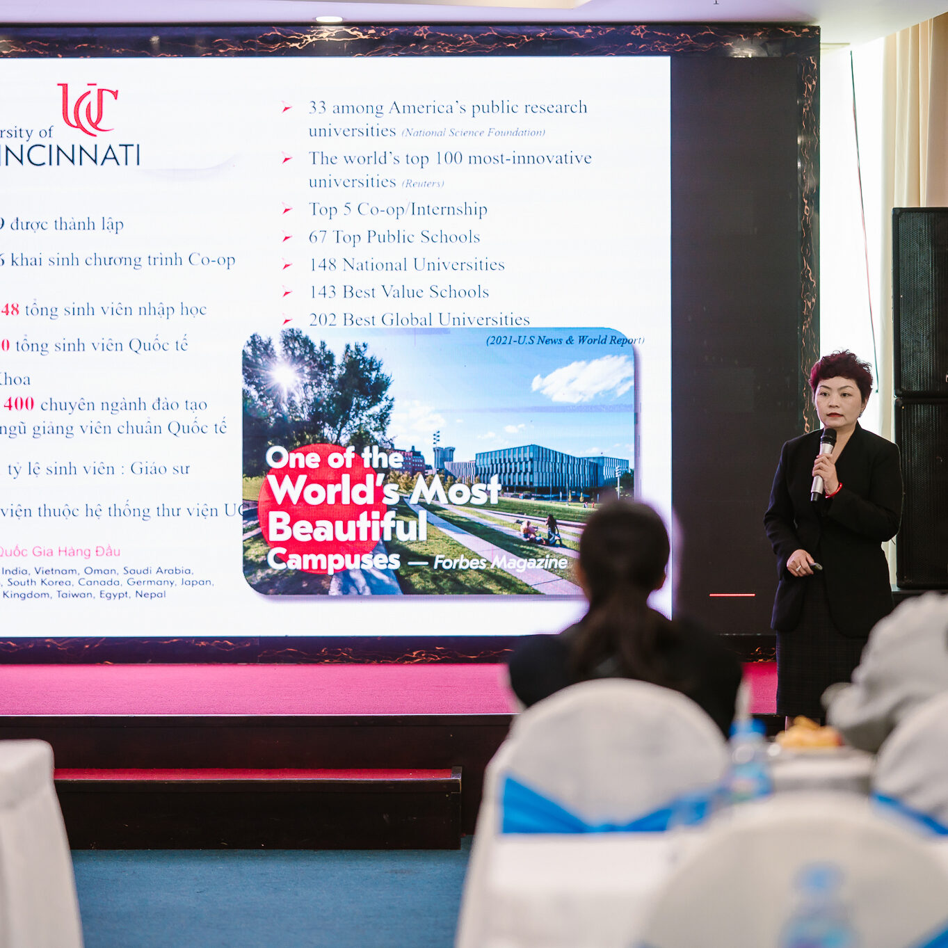 Hội thảo du học Mỹ - University of Cincinnati 9 DHVTL 108