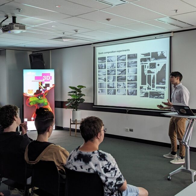 Classroom off Academy of Interactive Technology (AIT)