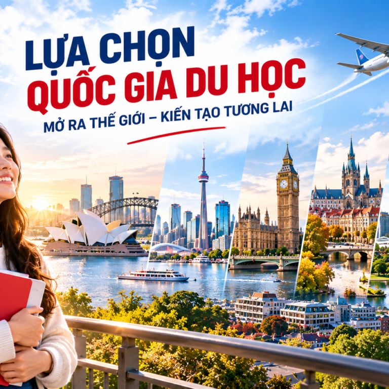 TIÊU CHÍ LỰA CHỌN QUỐC GIA DU HỌC