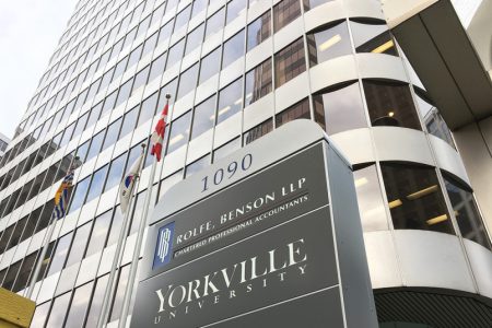yorkville university outside sign1